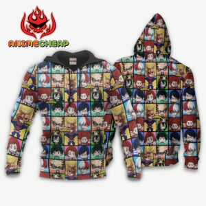 My Hero Academia Anime Hoodie Characters Custom Anime Shirts 9