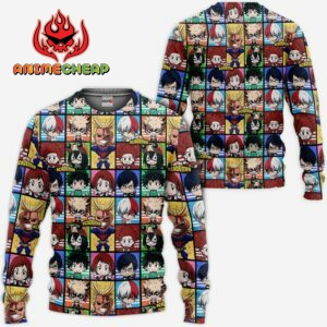 My Hero Academia Anime Hoodie Characters Custom Anime Shirts 10