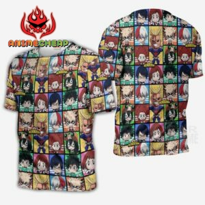 My Hero Academia Anime Hoodie Characters Custom Anime Shirts 11