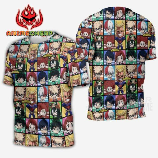 My Hero Academia Anime Hoodie Characters Custom Anime Shirts 5