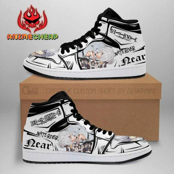 Nate River Near Shoes Custom Death Note Anime Sneakers Fan MN05 1