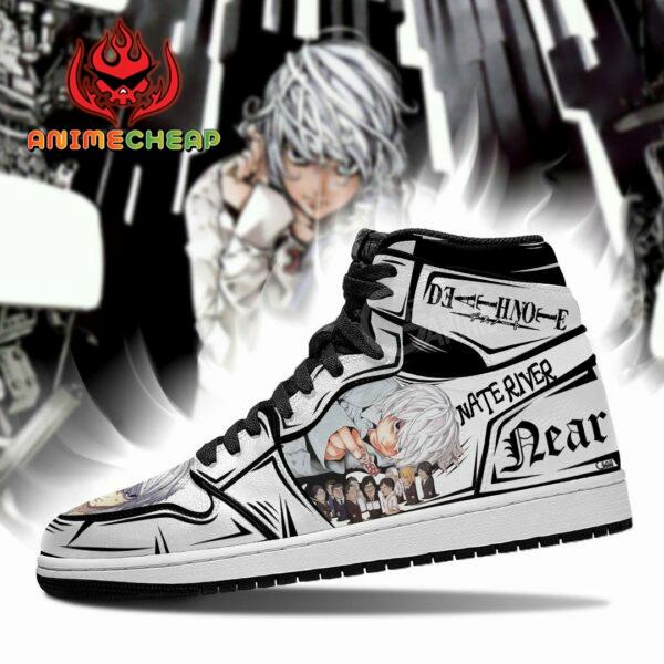 Nate River Near Shoes Custom Death Note Anime Sneakers Fan MN05 3