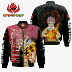 Natsu Dragneel Hoodie Fairy Tail Anime Merch Clothes 9