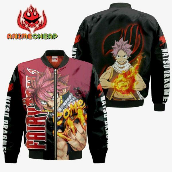 Natsu Dragneel Hoodie Fairy Tail Anime Merch Clothes 4