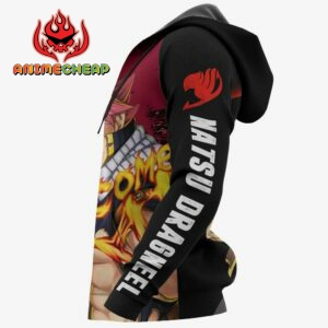 Natsu Dragneel Hoodie Fairy Tail Anime Merch Clothes 11