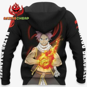 Natsu Dragneel Hoodie Fairy Tail Anime Merch Clothes 10