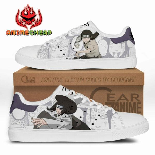Neji Hyuga Skate Shoes Custom Naruto Anime Sneakers 1