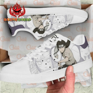 Neji Hyuga Skate Shoes Custom Naruto Anime Sneakers 5