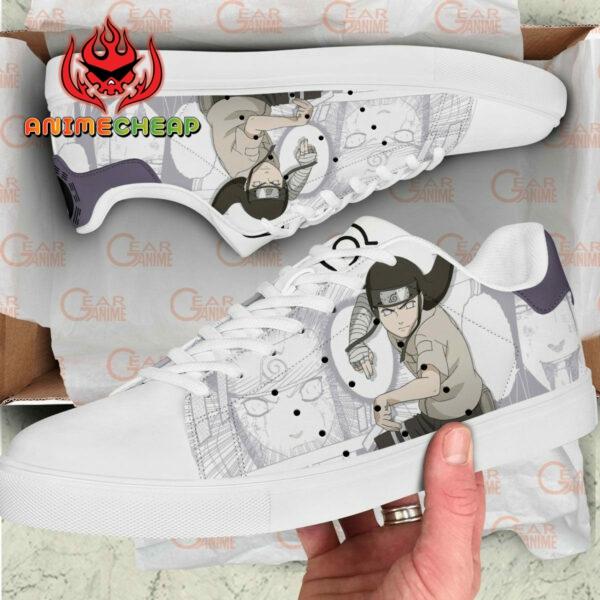 Neji Hyuga Skate Shoes Custom Naruto Anime Sneakers 2