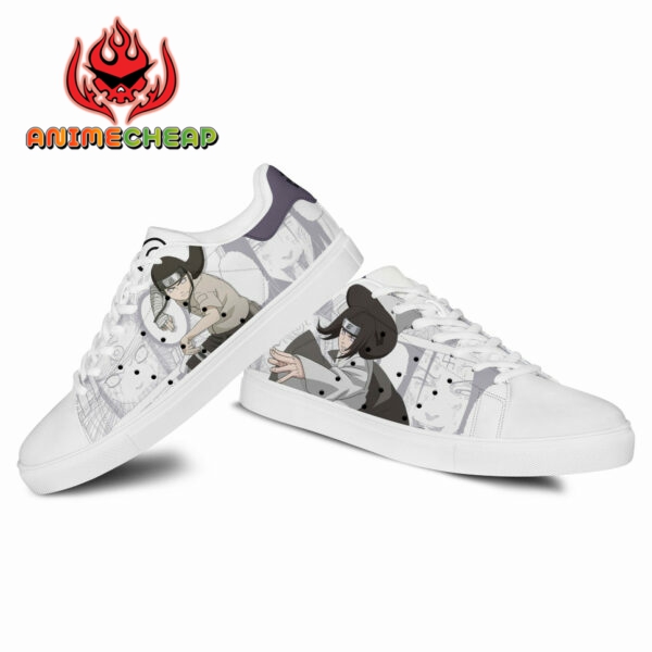 Neji Hyuga Skate Shoes Custom Naruto Anime Sneakers 3
