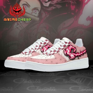 Nezuko Blood Demon Arts Air Shoes Custom Anime Demon Slayer Sneakers 5