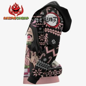 Nezuko Ugly Christmas Sweater Custom Anime Kimetsu XS12 9