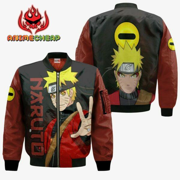 Naruto Sage Hoodie Shirt Naruto Anime Zip Jacket 4