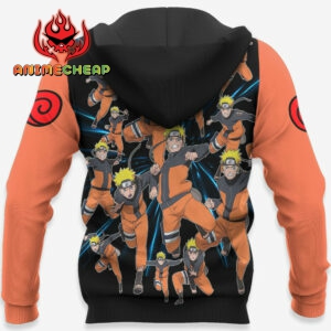Naruto Uzumaki Shadow Clone Jutsu Hoodie Custom Naruto Anime Merch Clothes 10