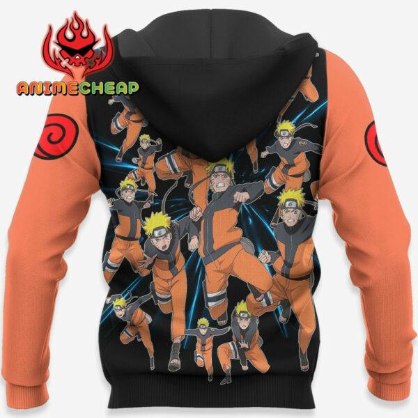 Naruto Uzumaki Shadow Clone Jutsu Hoodie Custom Naruto Anime Merch Clothes 5