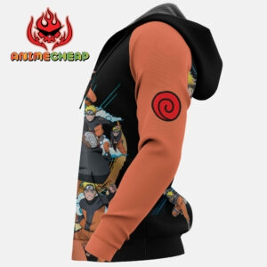 Naruto Uzumaki Shadow Clone Jutsu Hoodie Custom Naruto Anime Merch Clothes 11