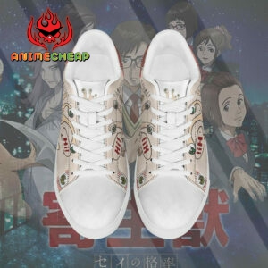 Parasyte Migi Skate Shoes Horror Anime Sneakers SK10 7