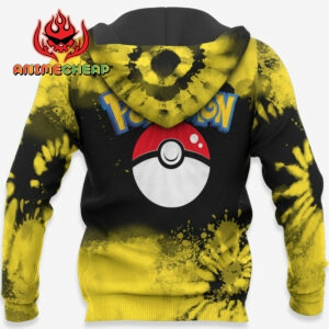 Pikachu Hoodie Custom Tie Dye Pokemon Anime Shirts 10