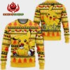 Pikachu Ugly Christmas Sweater Custom Anime Pokemon XS12 11