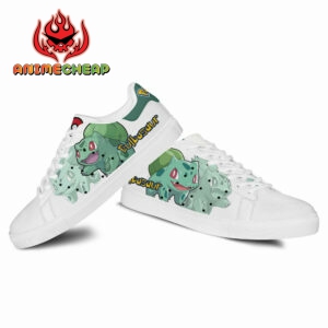 Pokemon Bulbasaur Skate Shoes Custom Anime Sneakers 6