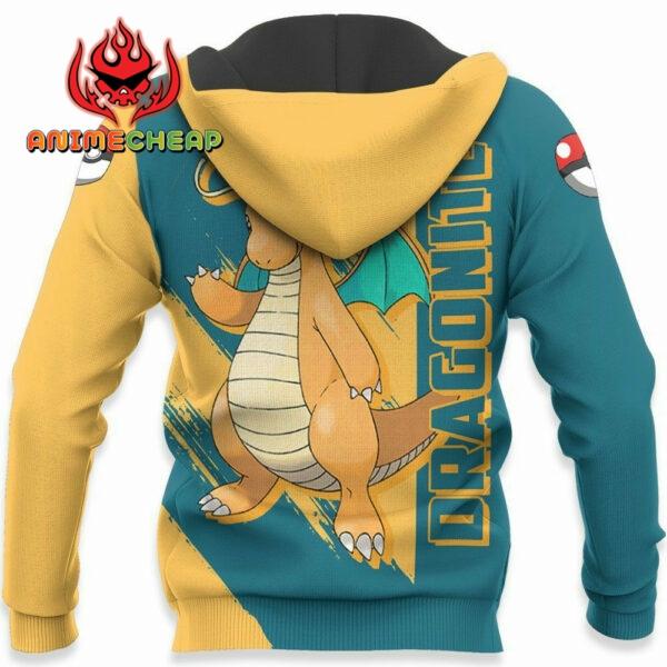 Pokemon Dragonite Hoodie Shirt Anime Zip Jacket 5