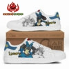 Pokemon Lucario Skate Shoes Custom Anime Sneakers 9