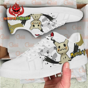Pokemon Mimikyu Skate Shoes Custom Anime Sneakers 5