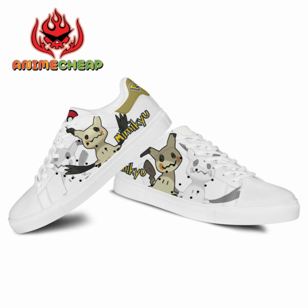 Pokemon Mimikyu Skate Shoes Custom Anime Sneakers 3