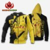 Pokemon Pikachu Hoodie Shirt Anime Zip Jacket 13