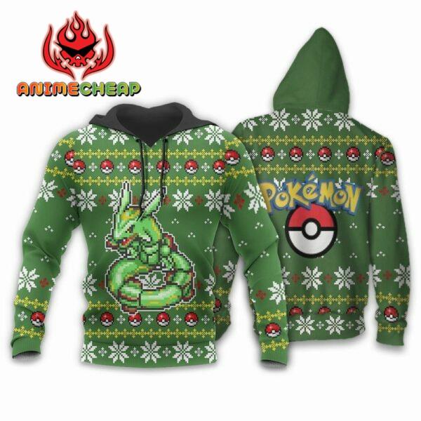 Pokemon Rayquaza Ugly Christmas Sweater Custom Xmas Gift 3