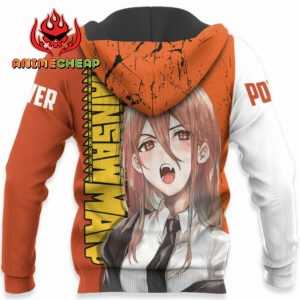 Power Hoodie Custom Chainsaw Man Anime Merch Clothes 10