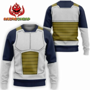 Prince Vegeta Uniform Jacket Custom Dragon Ball Anime Shirts 8