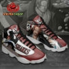 Red Hair Shanks Shoes Custom Anime One Piece Sneakers 9