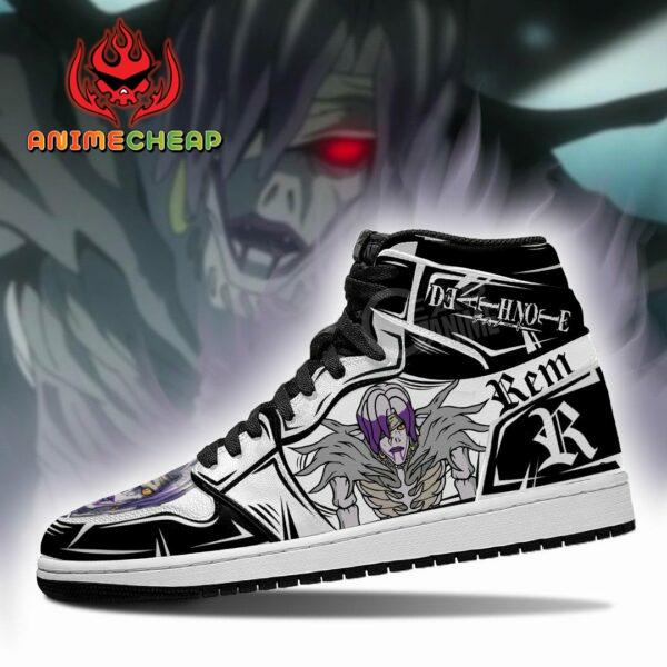 Rem Shoes Custom Death Note Anime Sneakers Fan MN05 3