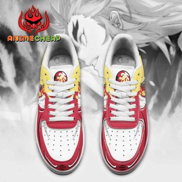 Rengoku Air Shoes Sun Breathing Demon Slayer Anime Sneakers 3