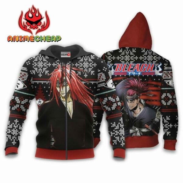 Renji Abarai Ugly Christmas Sweater Custom Anime BL XS12 2