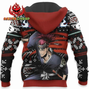 Renji Abarai Ugly Christmas Sweater Custom Anime BL XS12 8