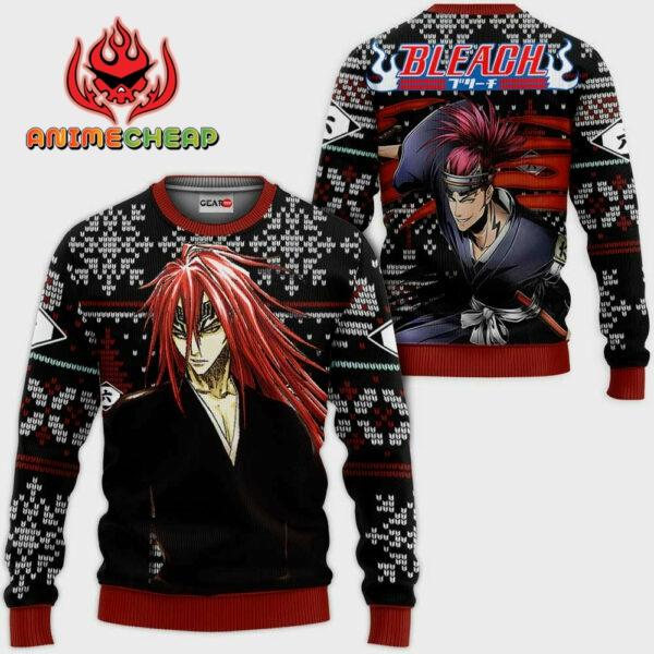 Renji Abarai Ugly Christmas Sweater Custom Anime BL XS12 1