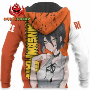 Reze Hoodie Custom Chainsaw Man Anime Merch Clothes 10