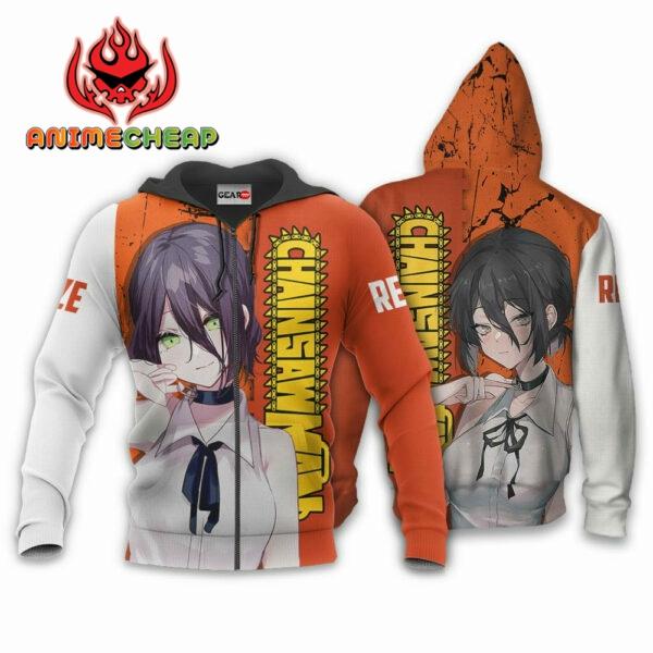 Reze Hoodie Custom Chainsaw Man Anime Merch Clothes 1