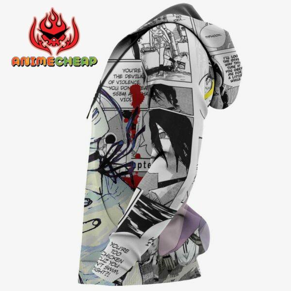 Reze Hoodie Custom Manga Style Chainsaw Man Anime Jacket Shirt 6