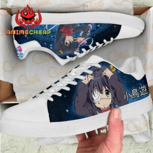 Rikka Takanashi Skate Shoes Custom Anime Sneakers 6