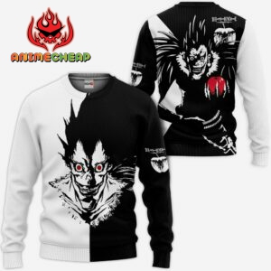 Ryuk Hoodie Custom Shirt Anime Zip Jacket 7