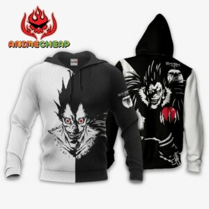 Ryuk Hoodie Custom Shirt Anime Zip Jacket 8