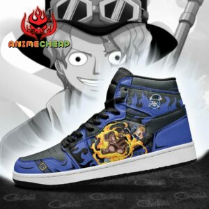 Sabo Dragon Claw Shoes Custom Anime One Piece Sneakers 7