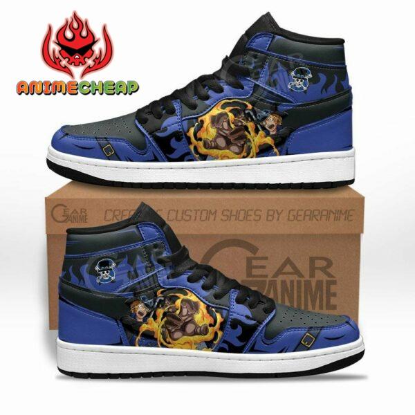 Sabo Dragon Claw Shoes Custom Anime One Piece Sneakers 1