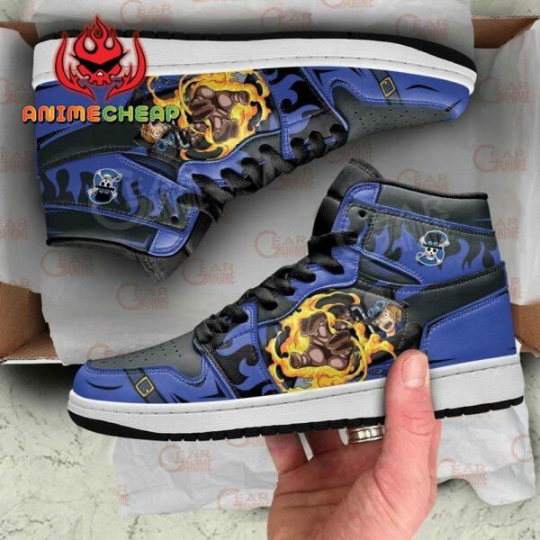 Sabo Dragon Claw Shoes Custom Anime One Piece Sneakers 3