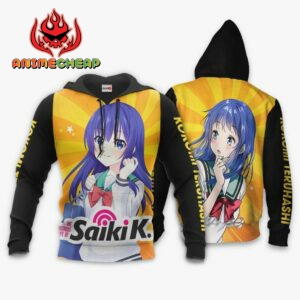 Saiki K Kokomi Teruhashi Hoodie Saiki K Anime Merch Clothes 8