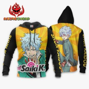 Saiki K Shun Kaidou Hoodie Saiki K Anime Merch Clothes 8