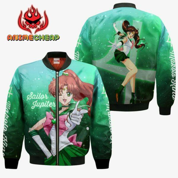 Sailor Jupiter Makoto Kino Hoodie Sailor Moon Anime Merch Clothes 4